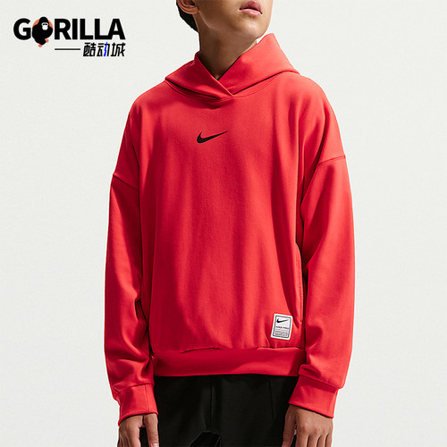 Nike/耐克正品2026春季款大童运动连帽套头休闲卫衣IF1723-696