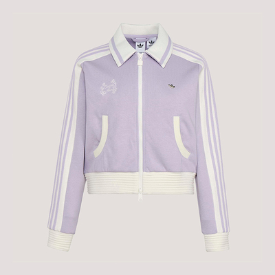 Adidas/阿迪达斯正品三叶草女士亲肤透气经典休闲针织夹克KY2151