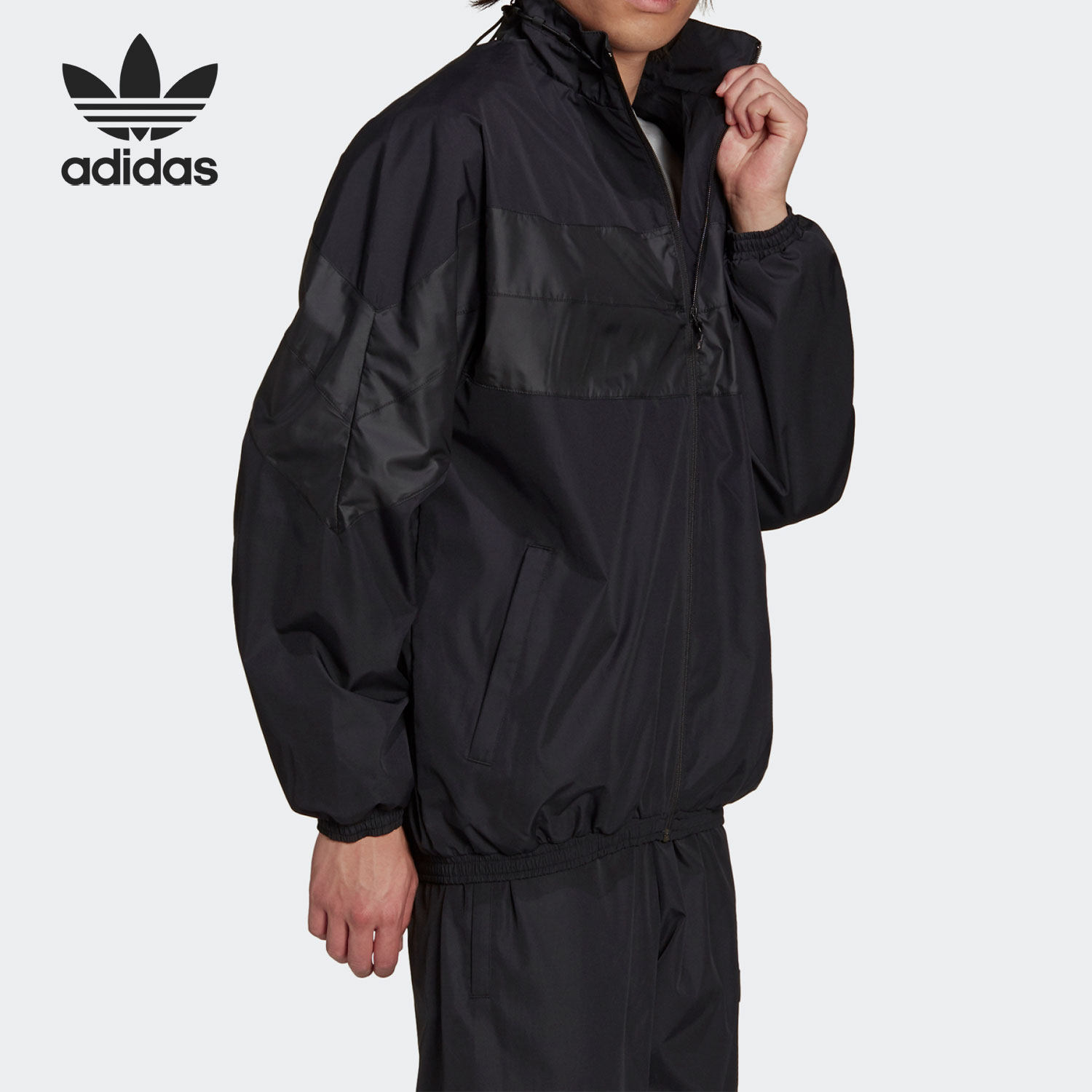 Adidas/阿迪达斯官方正品R.Y.V. Polyester三叶草男子外套 H11477