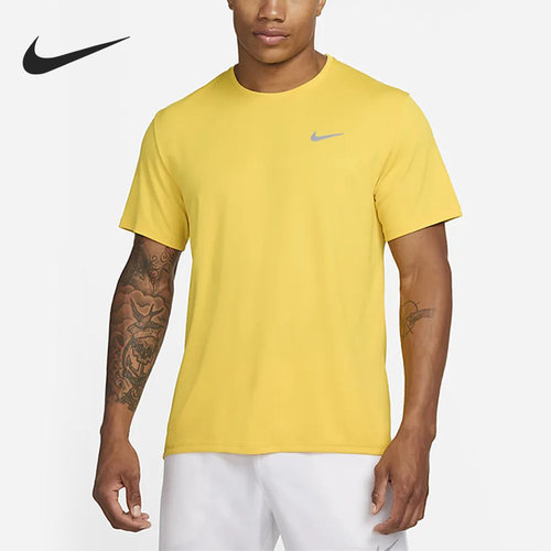 耐克男子时尚简约休闲跑步短袖
