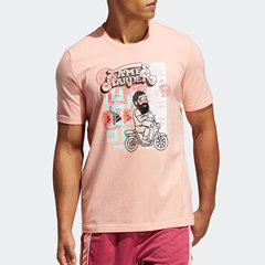 Adidas/阿迪达斯正品年春季男子圆领透气个性运动短袖T恤 GP3430