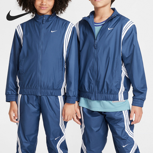 新款 Nike 耐克正品 秋季 461 大童梭织拒水训练运动外套FZ5233