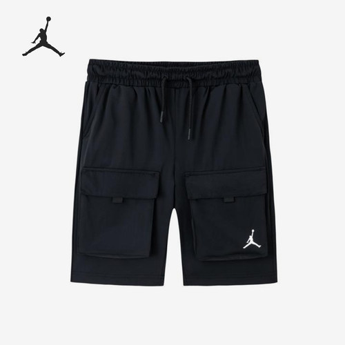 Nike/耐克正品JORDAN大童针织透气休闲运动短裤JD2322049GS-001