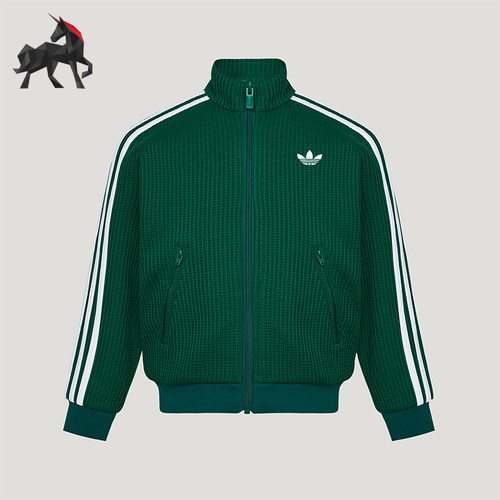 Adidas/阿迪达斯正品三叶草儿童透气休闲经典运动外套LC7818