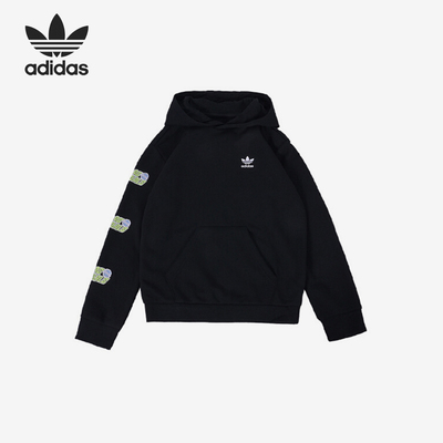 阿迪达斯正品大童运动卫衣