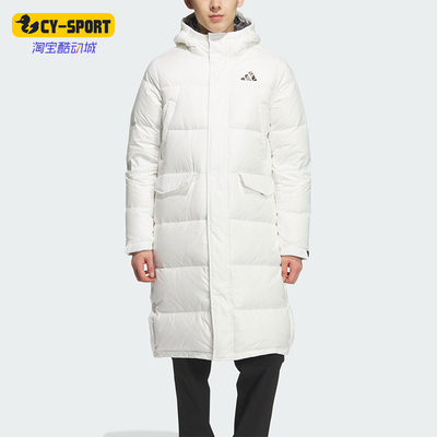 Adidas/阿迪达斯正品V L DOWN PA UG男女连帽保暖羽绒服KF4396