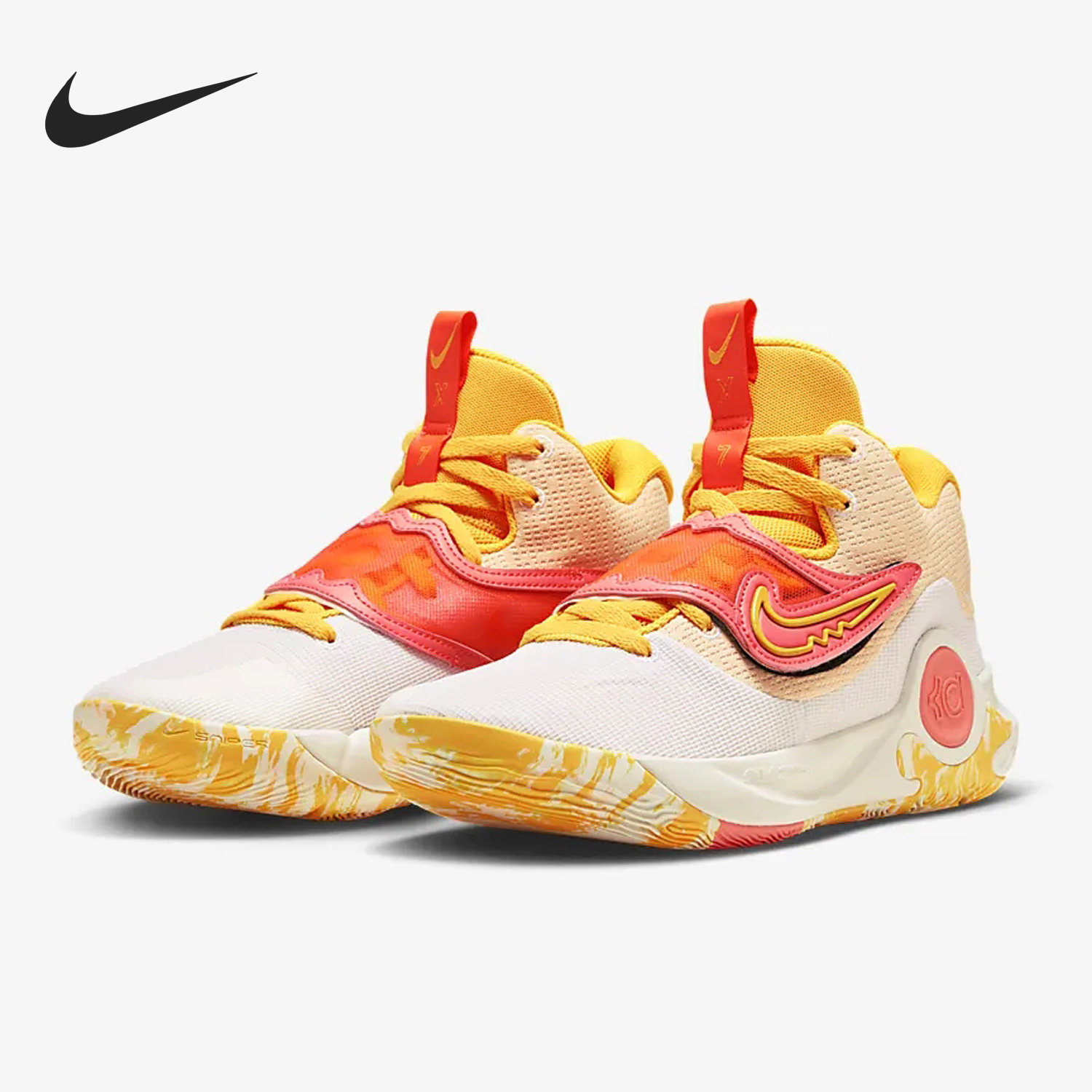 nike/耐克官方正品kd trey 5 x ep男子运动耐磨篮球鞋dj7554-100