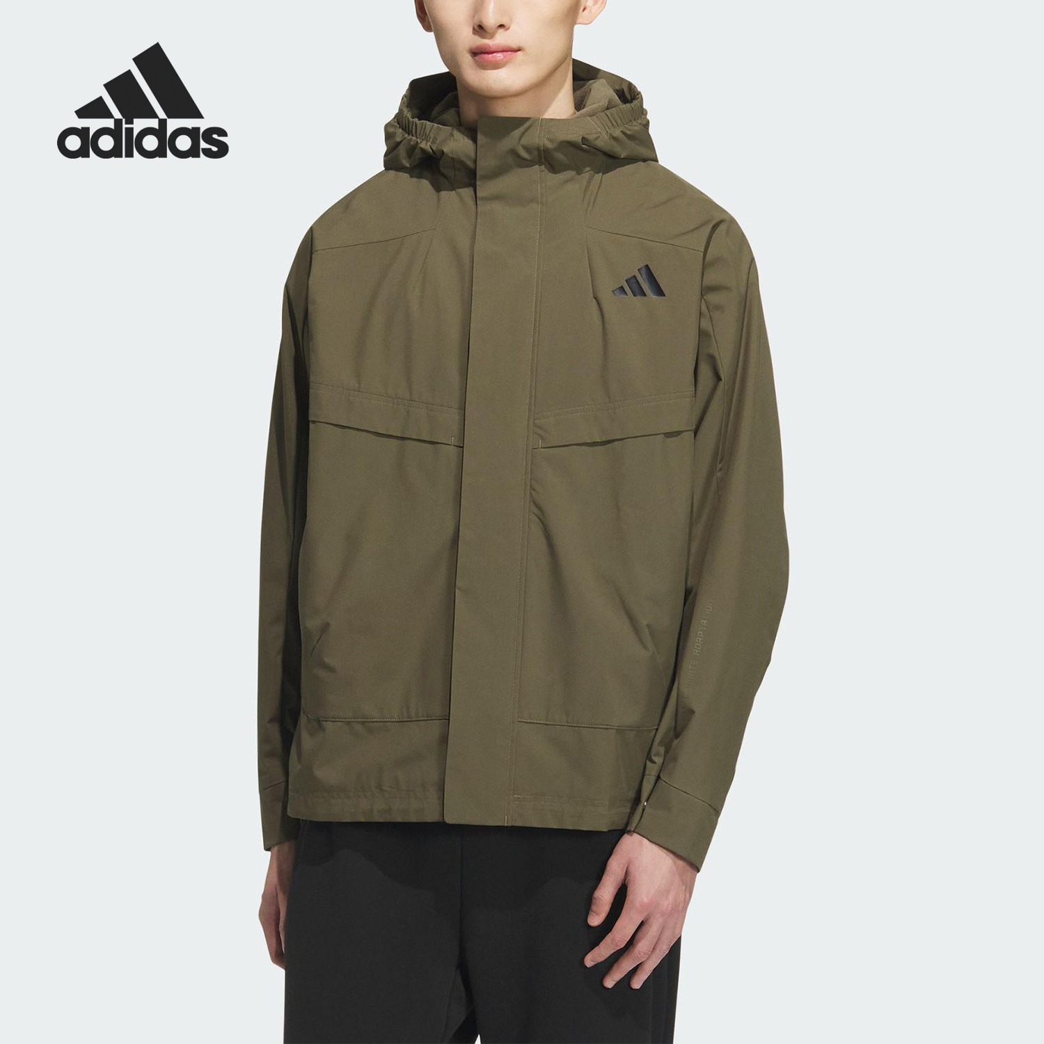Adidas/阿迪达斯官方正品2025秋季款男士连帽耐穿日常外套KB7625,运动服/休闲服装,运动茄克/外套,淘宝优惠券,粉丝福利购,淘宝优惠卷