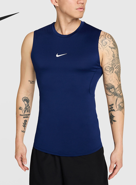 Nike/耐克正品Dri-FIT男士透气无袖健身背心T恤FB7915-492