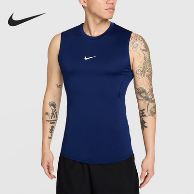 Nike/耐克正品Dri-FIT男士透气无袖健身背心T恤FB7915-492