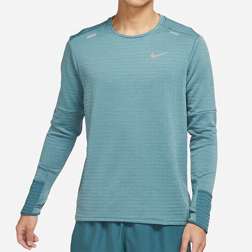 耐克男子加绒保暖跑步上衣