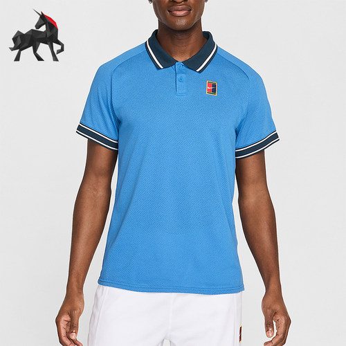 Nike/耐克正品Court Heritage男士宽松透气短袖POLO衫FQ2101-402