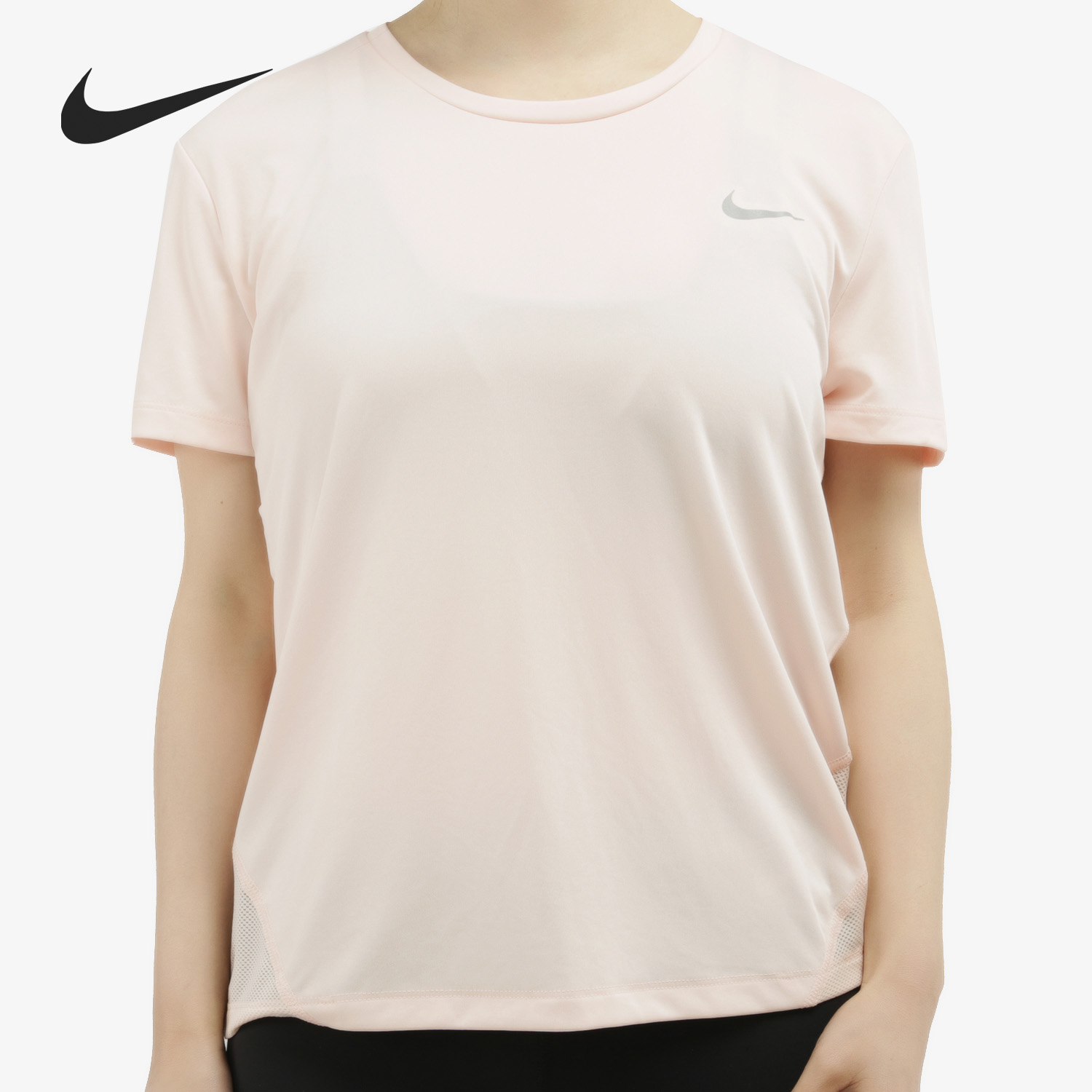 女子时尚潮流圆领运动短袖T恤