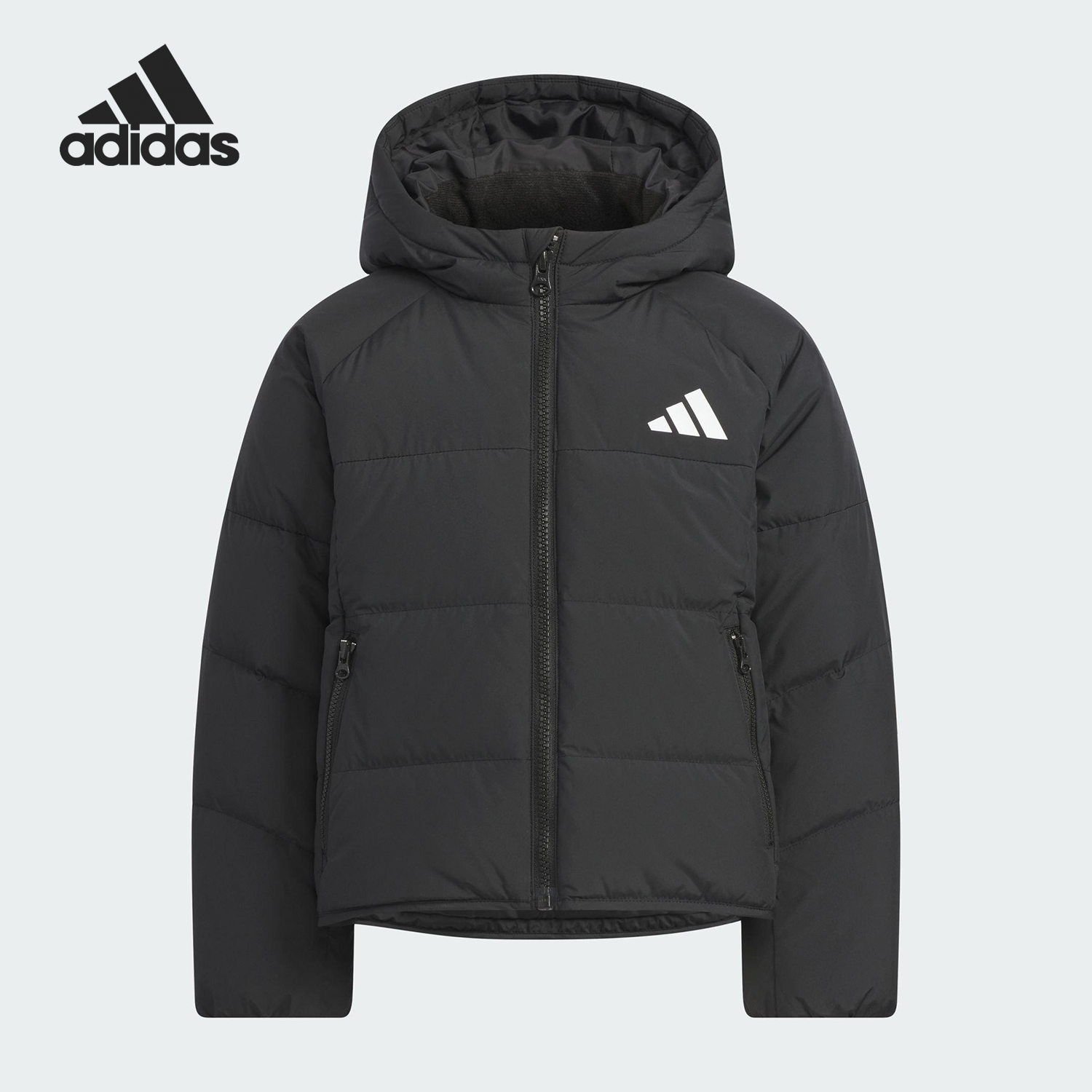 阿迪达斯儿童休闲羽绒服