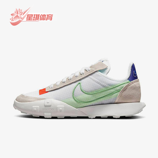 耐克正品 CK6647 Waffle 休闲鞋 004 Racer女士低帮防滑经典 Nike