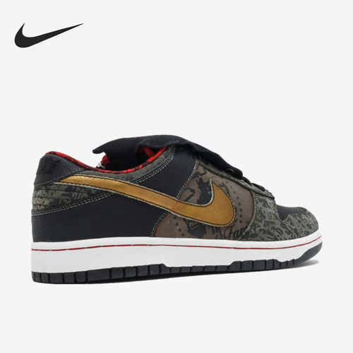 Nike耐克正品Dunk男子防滑轻便低帮系带滑板板鞋313170-201