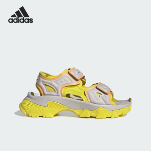 女士经典 Adidas 2024新款 魔术贴运动凉鞋 阿迪达斯官方正品 IF1534