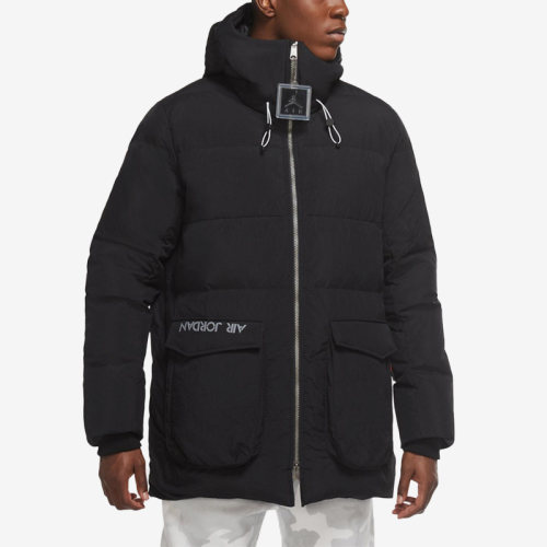 Nike/耐克正品新款Air Jordan男子休闲保暖连帽羽绒服DZ4552-010