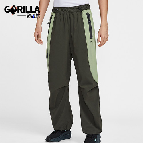 Nike/耐克正品Dri-FIT男士休闲拼接宽松运动束脚长裤IH8467-355