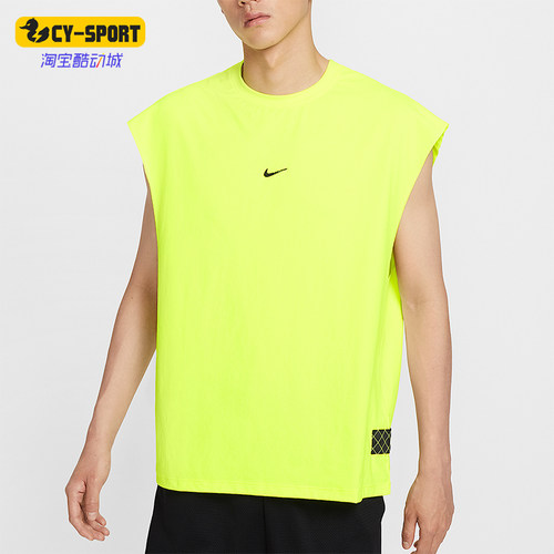Nike/耐克正品夏季男士干爽透气篮球经典运动针织背心HV1889-702