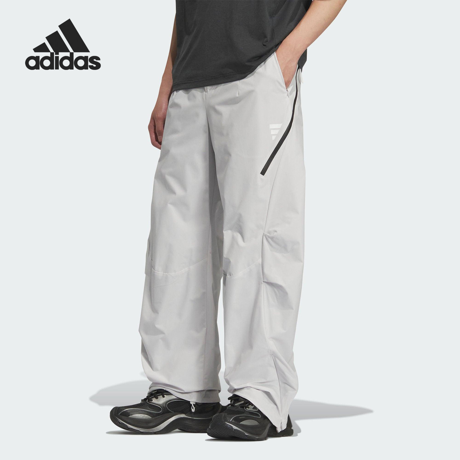 Adidas/阿迪达斯官方正品2025秋季款男士宽松运动梭织长裤KC2582,运动服/休闲服装,运动长裤,淘宝优惠券,粉丝福利购,淘宝优惠卷