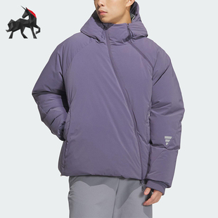 DJK1男士 Adidas 连帽保暖羽绒服KC2578 FUSTL 阿迪达斯正品 FOS