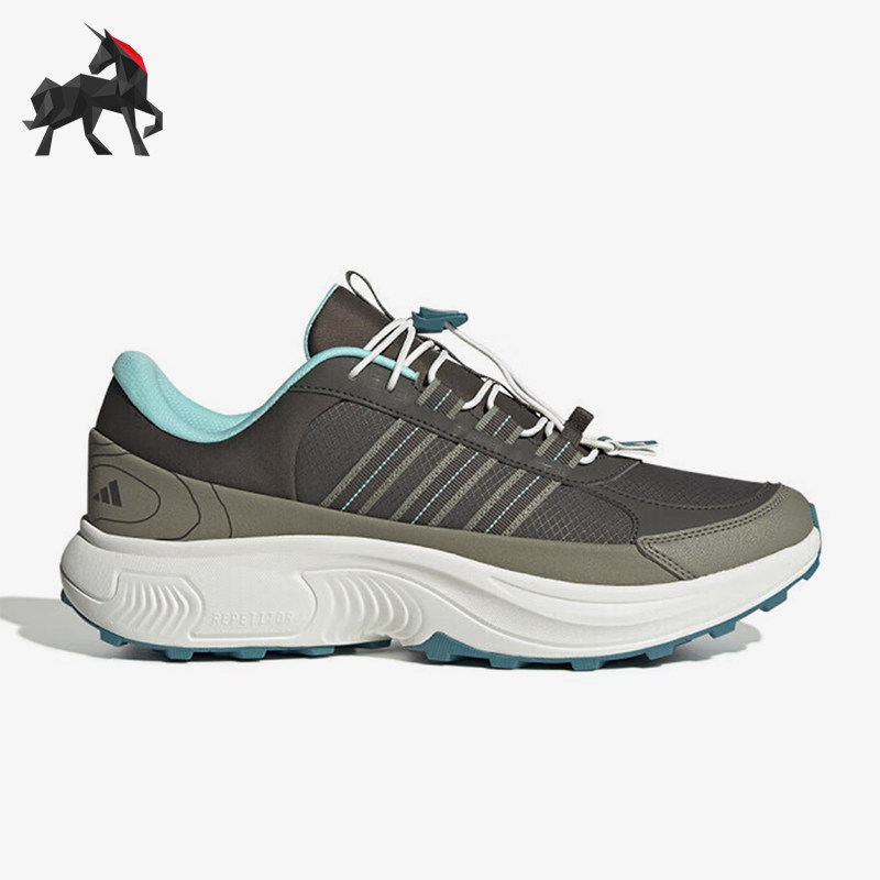 Adidas/阿迪达斯正品秋季新款男女透气网面厚底跑步鞋JR7648