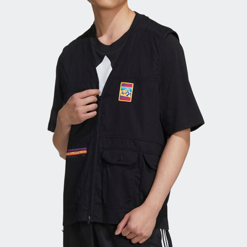 adidas正品男子三叶草gp1112马甲