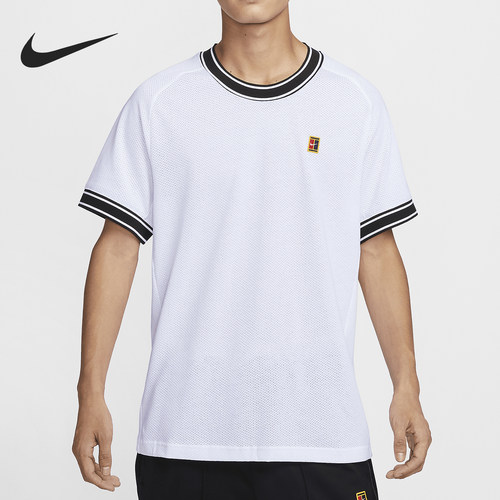 Nike/耐克男士网球训练运动短袖