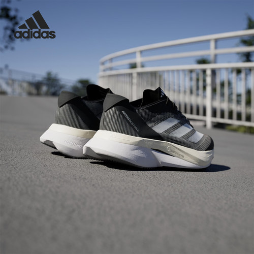 Adidas/阿迪达斯正品ADIZERO BOSTON 12女士耐磨跑步鞋HQ2171