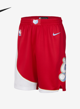 Nike/耐克正品2025秋季款男士运动拼接篮球短裤FQ4411-657