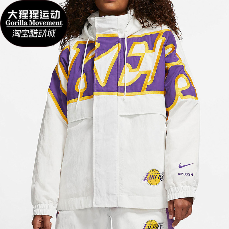 Nike/耐克正品AMBUSH 女士字母印花宽松保暖棉服DB1617-121