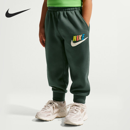 Nike/耐克正品Club 婴童休闲柔软保暖舒适加绒长裤IO5889-385