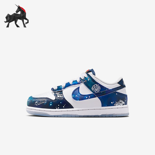 Nike/耐克正品Dunk小童耐磨运动轻便低帮系带休闲鞋IM1447-100