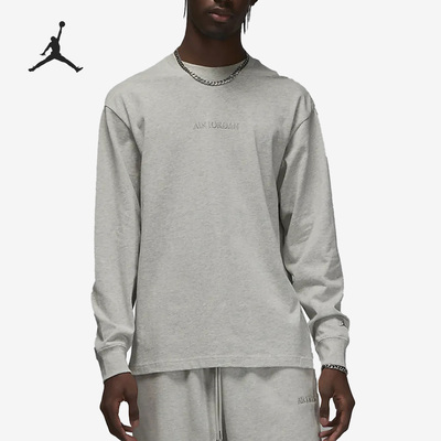 Nike/耐克正品Air Jordan男子刺绣圆领套头长袖T恤FJ0703-050