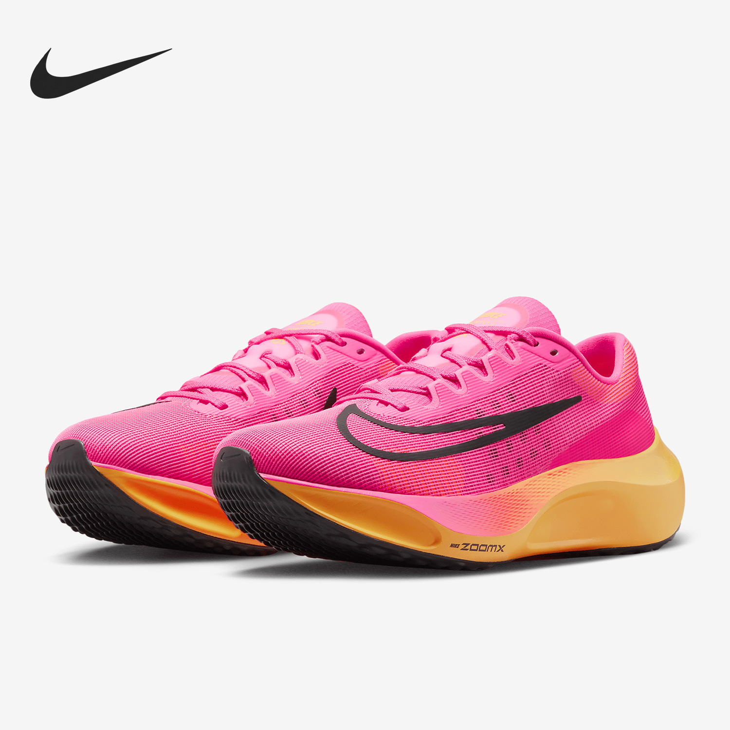 Nike/耐克官方正品ZOOM FLY 5男女轻便透气运动跑步鞋DM8968-600-封面