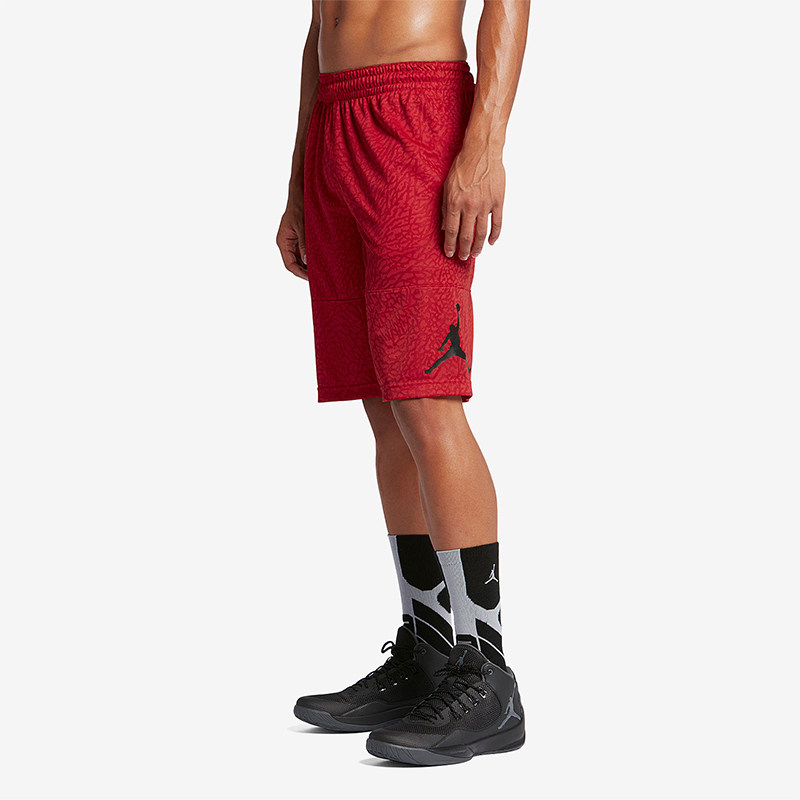 Nike/耐克正品JORDAN男士经典爆裂纹篮球运动训练短裤 831373-687