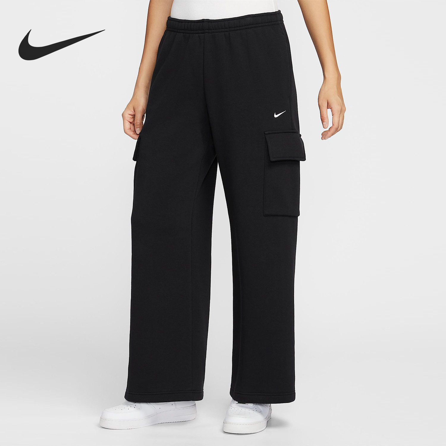 耐克女士工装针织休闲运动裤