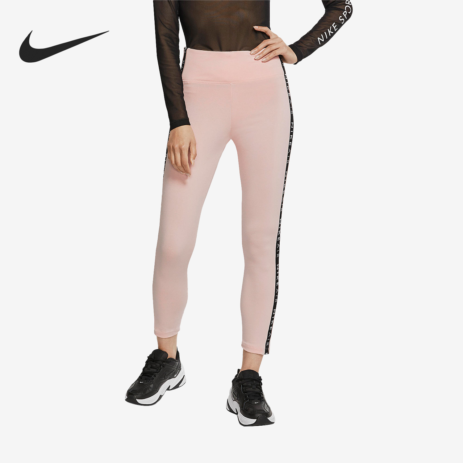 耐克女子运动时尚紧身瑜伽长裤