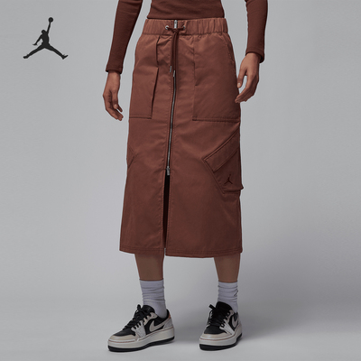 Nike/耐克官方正品Jordan Chicago女士复古休闲半身裙HF9463-231