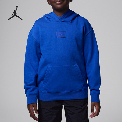 Nike/耐克正品Jordan MJ Flight大童加绒连帽卫衣HQ7150-480