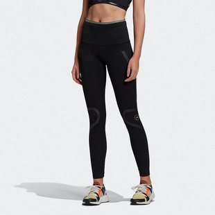 smc TIGHT P.BLUE FU0286 Adidas 女子运动紧身裤 阿迪达斯正品