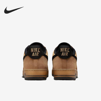 Nike/耐克官方正品AirForce1Low新款男卡其红色板鞋FZ3081-200