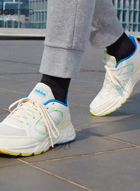 Adidas/阿迪达斯官方正品90s VALASION男女运动缓震跑步鞋HP6766