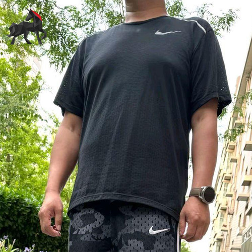Nike/耐克正品2026春季款男士圆领套头经典透气短袖AJ7566-334