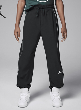 Nike/耐克正品JORDAN大童运动简约训练束脚长裤HQ7191-010