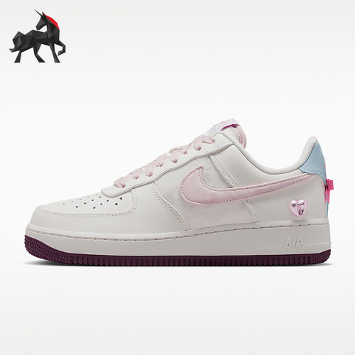 Nike/耐克正品Air Force 1女士日常低帮系带透气休闲鞋IQ4937-161