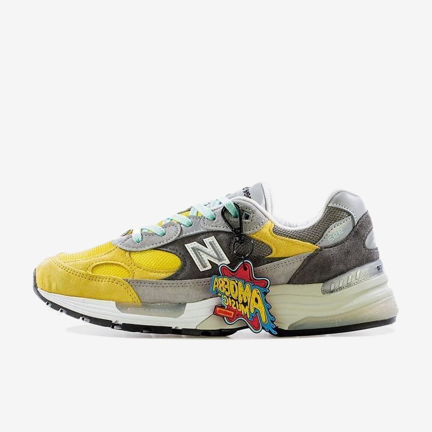 New Balance新百伦正品NB 992男款低帮复古马拉松跑步鞋M992NK1图片