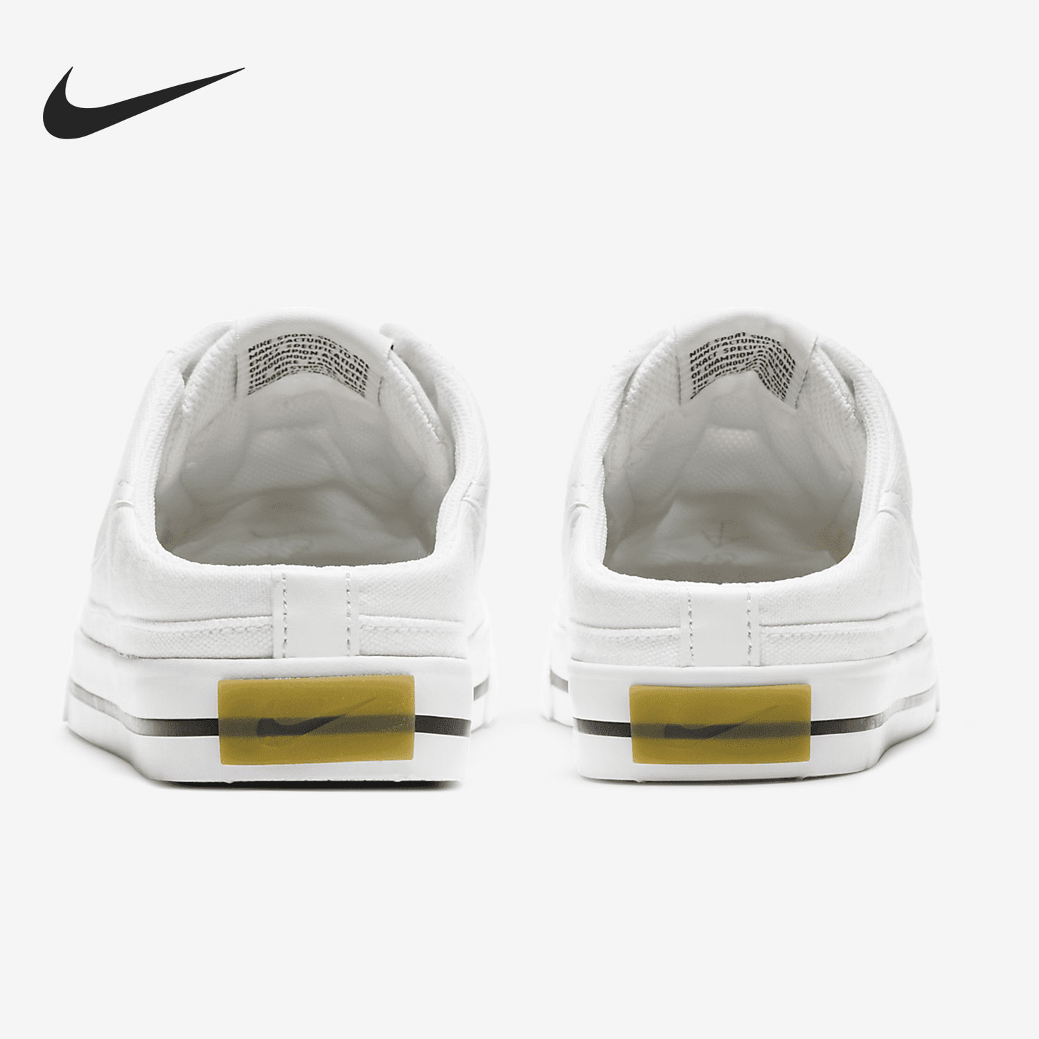 Nike/耐克女子一脚蹬半拖帆布鞋