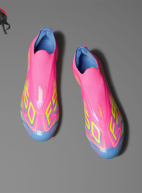 Adidas/阿迪达斯正品新款男女同款比赛训练FG长钉足球鞋JH6414